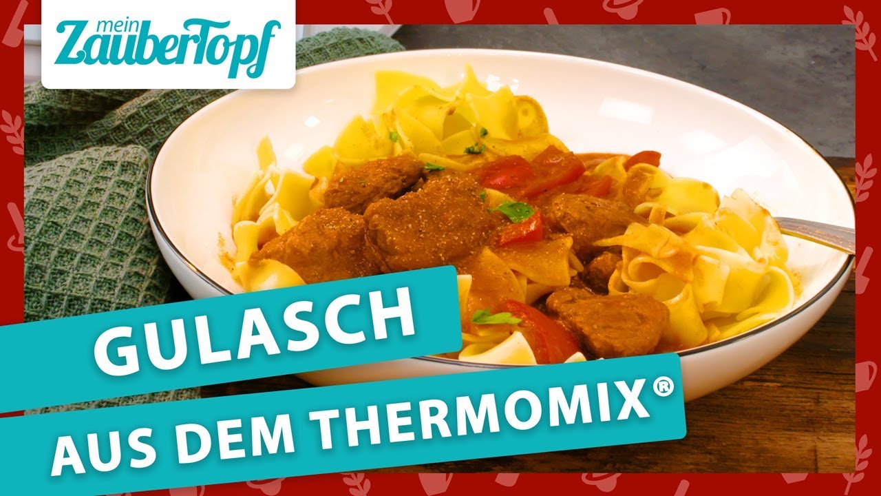 Gulasch im Thermomix&reg;: So wird es richtig zart | EINFACHES Rezept 😋😍