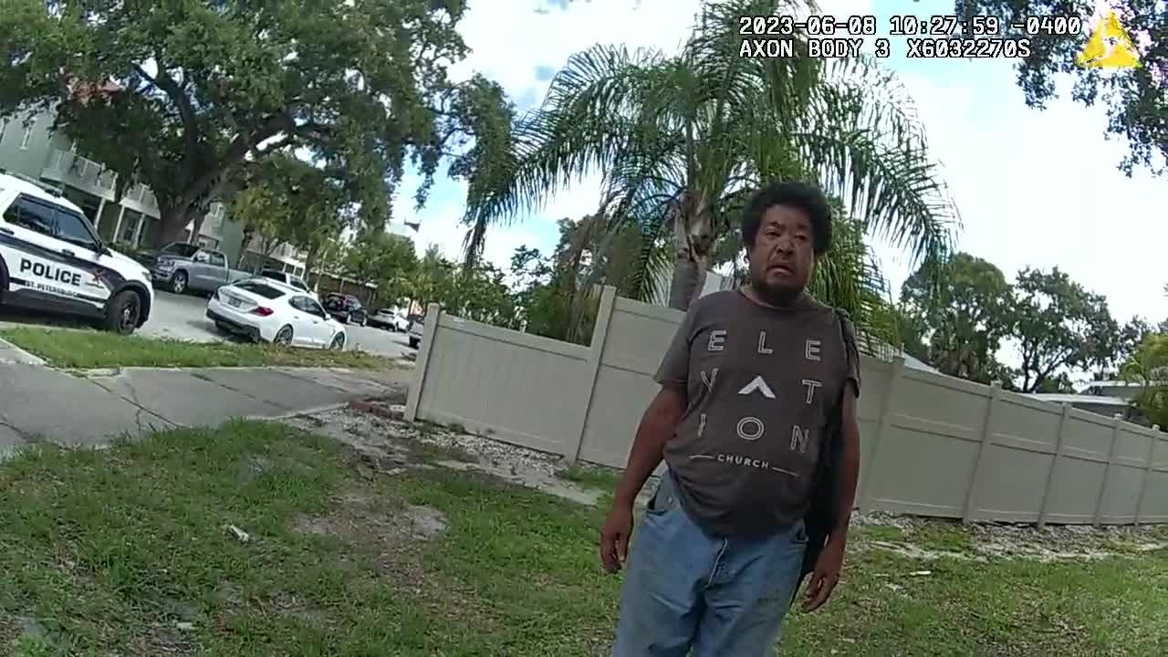 BODYCAM: Arrest of a homeless Florida man who ended up paralyzed after transport