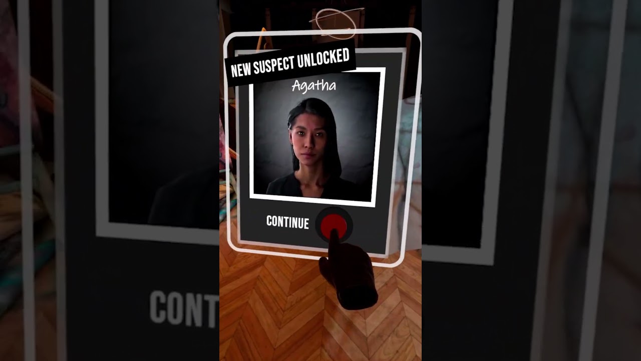 Detective VR Mixed Reality Gameplay