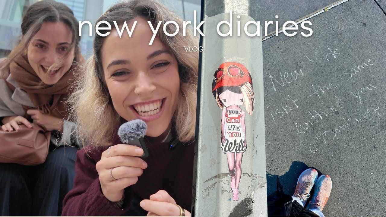 New York Vlog 🍎 dónde comer y comprar - sitios favoritos y la mejor compañía 🤎 I @louloudiaries_