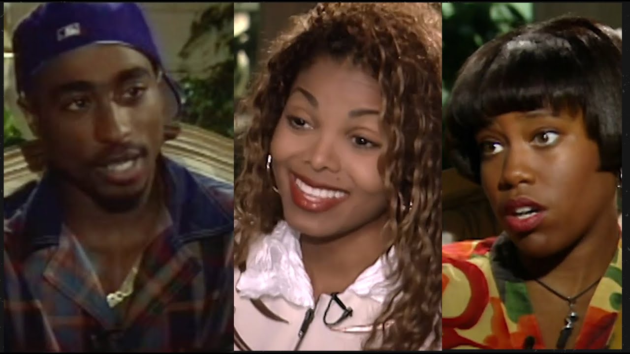 RARE: Tupac, Janet Jackson And Regina King Interview For Poetic Justice