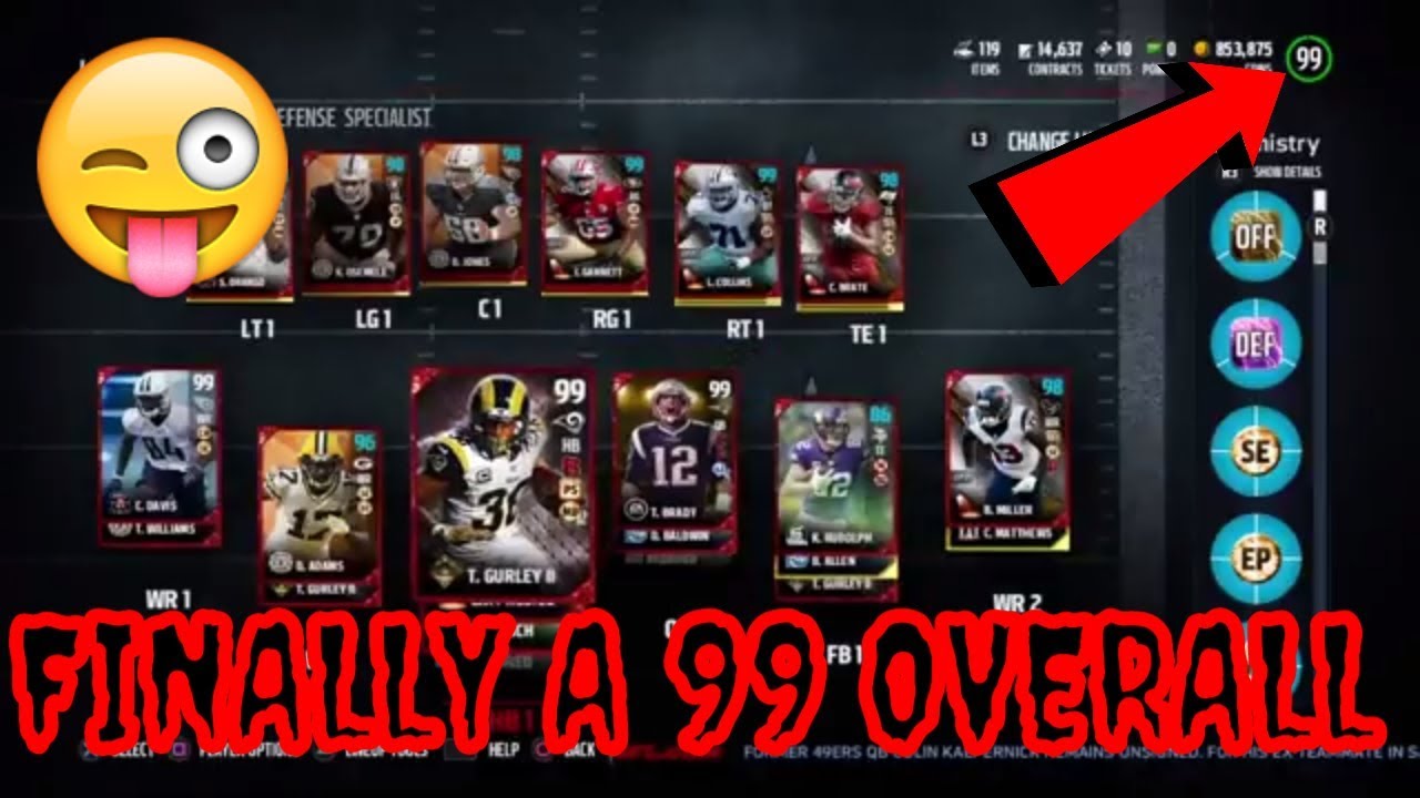 WE GOT A 99 OVERALL TEAM! 600K SHOPPING SPREE! MADDEN 17 ULTIMATE TEAM SHOPPING SPREE