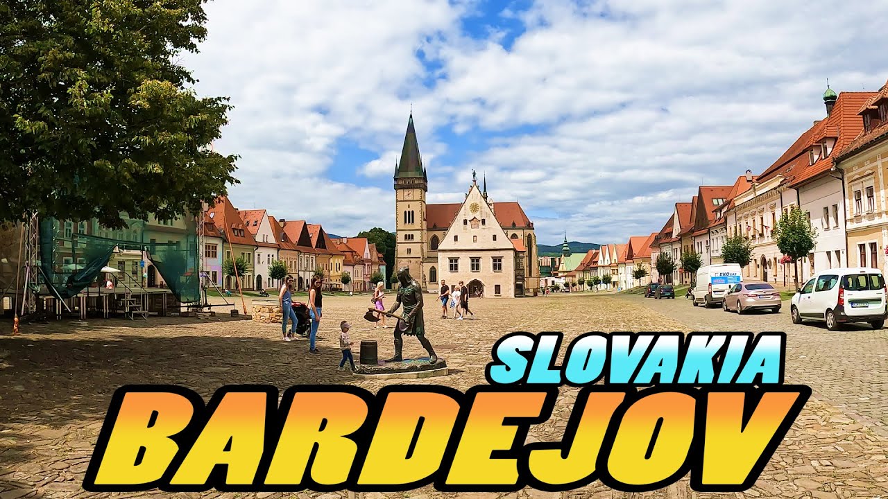 BARDEJOV Old Town - Slovakia [4k]