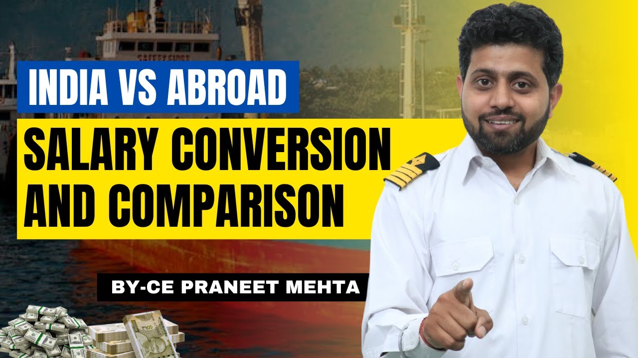 Income: India vs. Abroad Salaries | Merchant Navy Decoded
