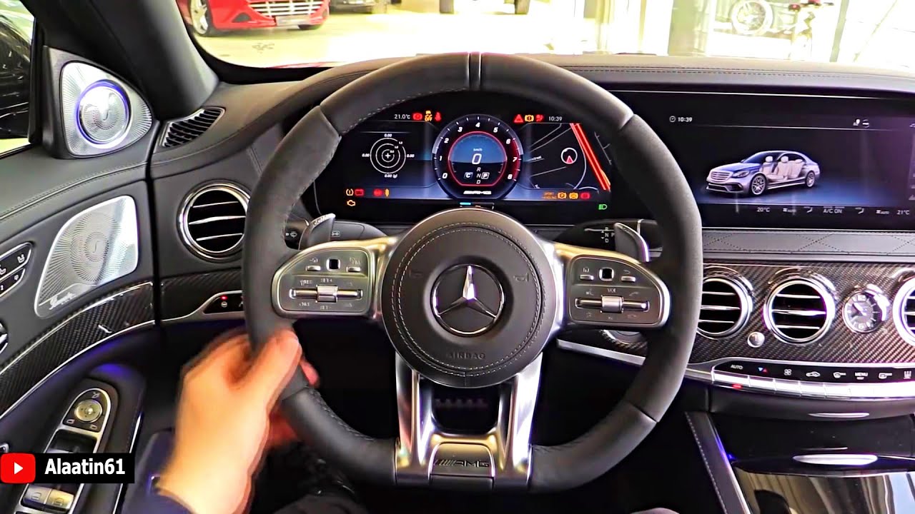 2020 MERCEDES S65 AMG - V12 BITURBO S CLASS REVIEW INTERIOR INFOTAINMENT SOUND