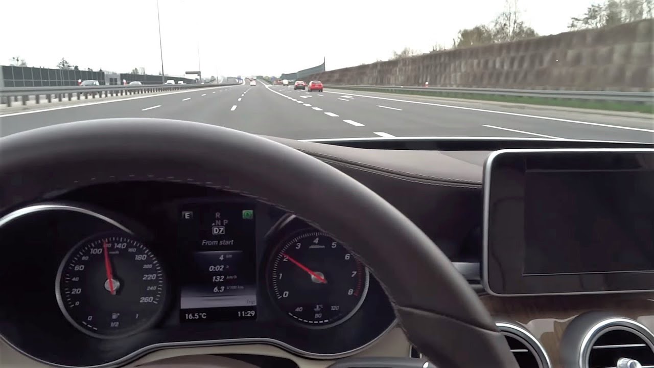 Mercedes-Benz C-Class C200 140 km/h Fuel Consumption Test Pomiar Spalania Ostatni film