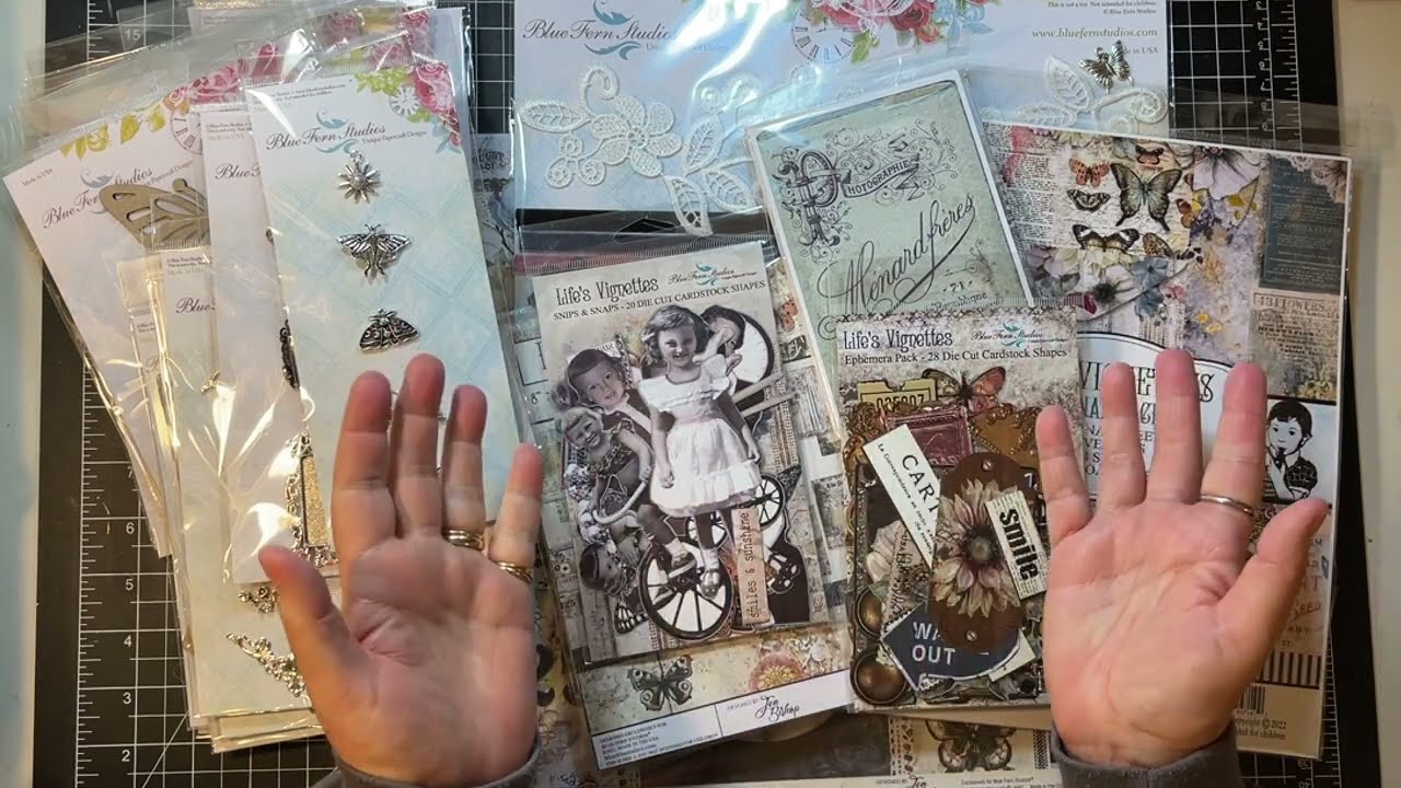 Life's Vignette's from Blue Fern Studios Designed by Jen Bishop!!  BFS Newest Collection!