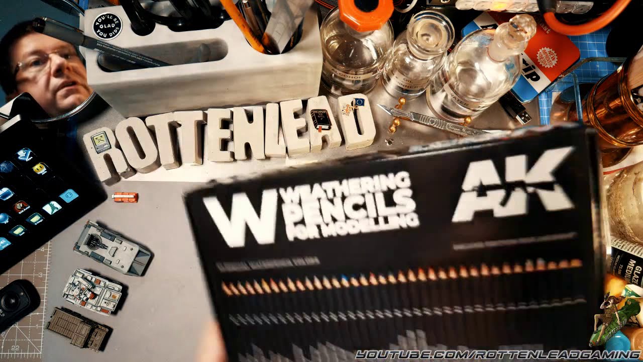 AK interactive weathering pencil review