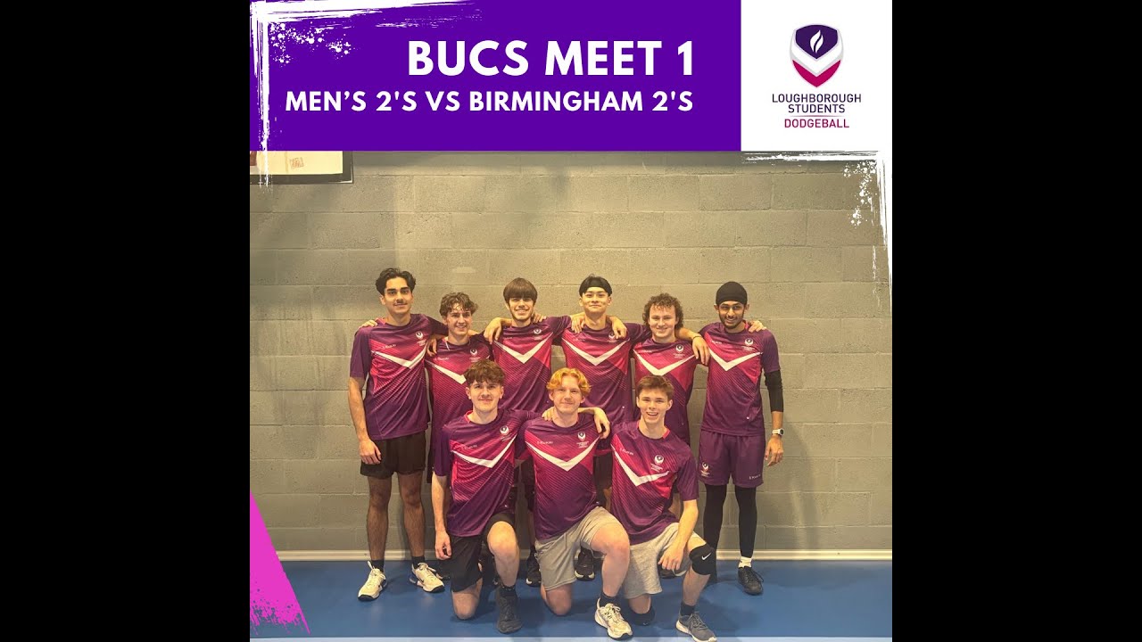 BUCS Loughborough Men's 2's vs University of Birmingham 2's (Meet 1)