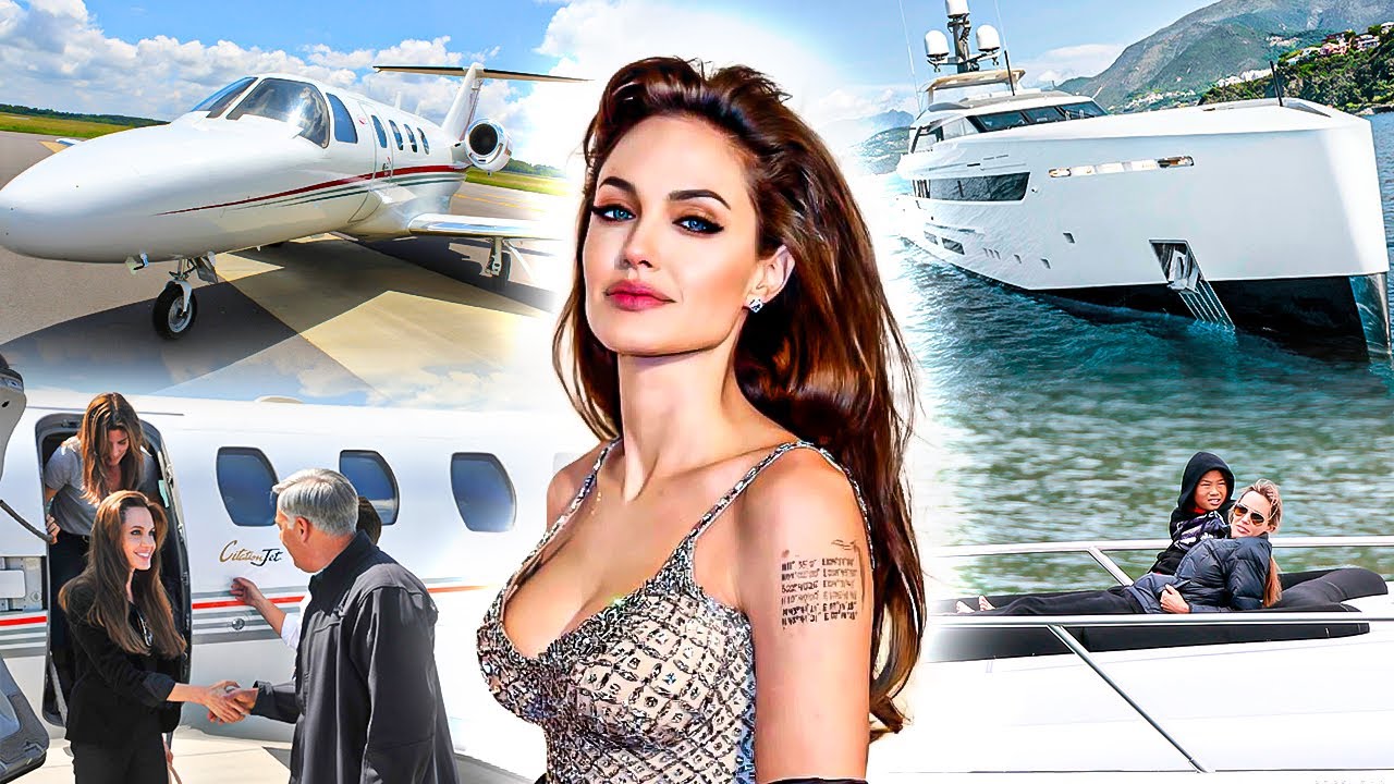 ASSIM VIVE A ATRIZ ANGELINA JOLIE ATUALMENTE EM 2022