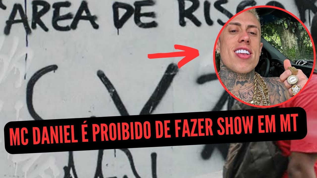 MC Daniel &eacute; proibido de fazer shows em Mato grosso