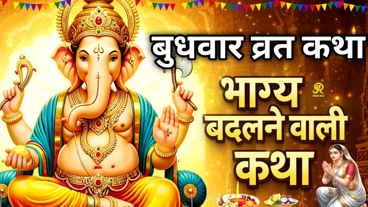 बुधवार की असली कहानी जिसे सुनने से होती हैं संतान प्राप्ति आप भी इसे ज़रूर सुनिए 🙏 Budhwar Vrat Kath