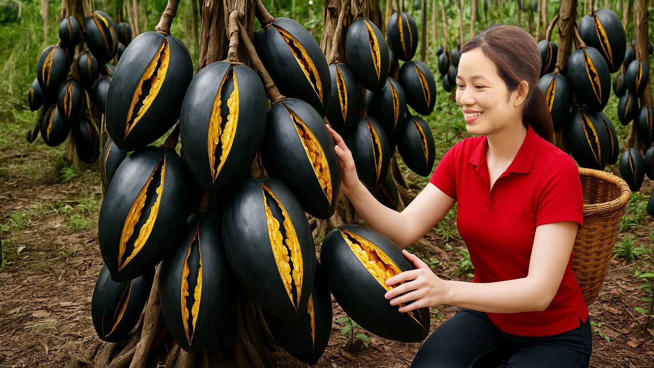 Harvesting Giant Wild Mutant Mangoes | Cooking a Rare Ancient Forest Stew That Shocks Everyone