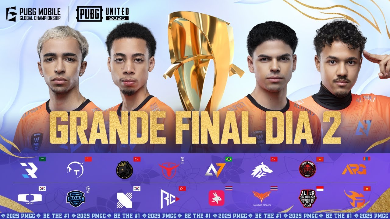 [PTBR] PMGC 2025 Grande Final - Dia 2 | PUBG MOBILE Global Championship