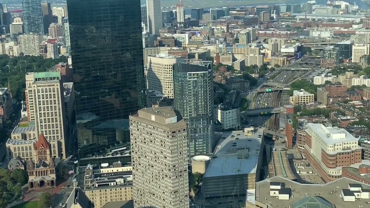 360&deg; Aerial View of Boston Massachusetts!