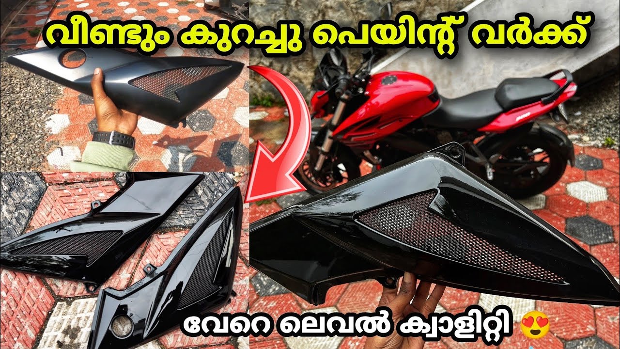 Daily Vlog | NS200 Spray Painting | Side Panel ✨