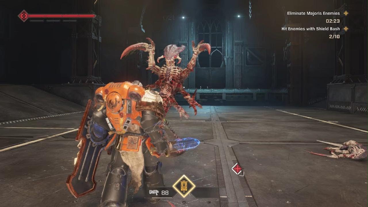 Space Marine 2 Ravener Execution
