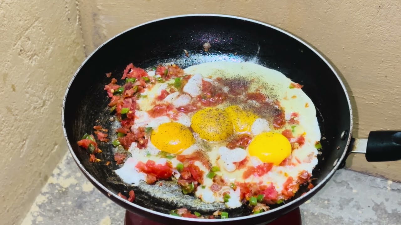 5 मिनट में झटपट अंडा भुर्जी 😍 .	Best Egg Bhurji Ever 🥚🔥 | Quick & Easy Indian Recipe