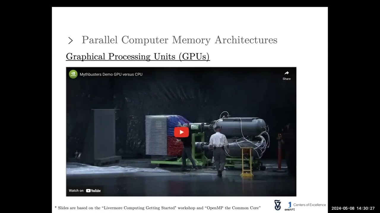 Shared-Memory parallelism: CPUs, GPUs, and in-between - Lecture 2 (Dr. Gal Oren)