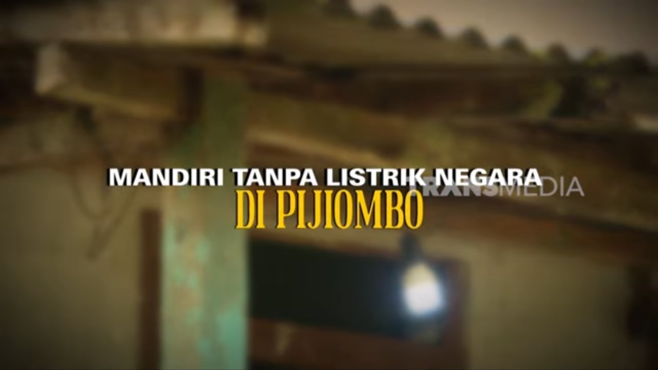 MANDIRI TANPA LISTRIK NEGARA DI PIJIOMBO | INDONESIAKU (20/01/26)