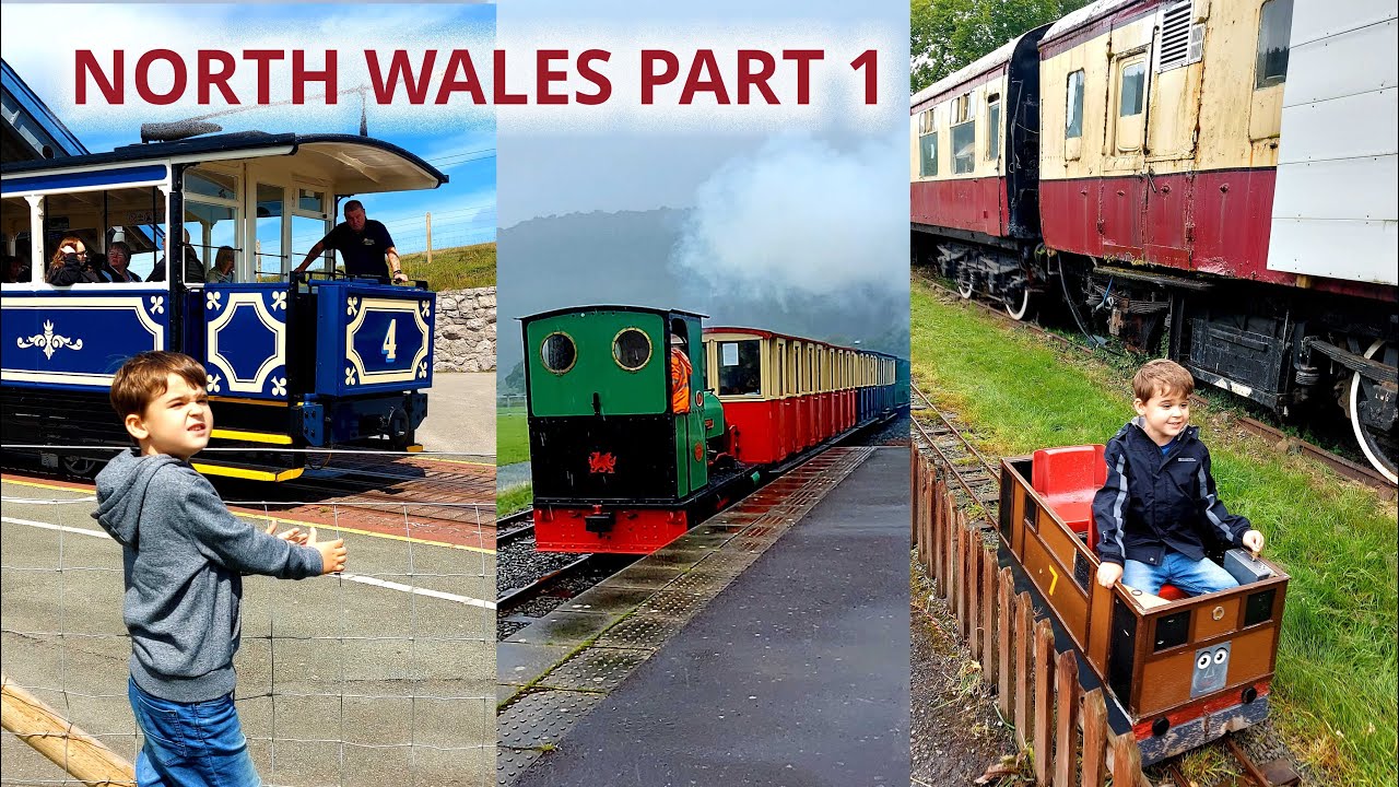 Betws-Y-Coed Trains and the Llanberis Lake Railway - Wales Holiday 2023