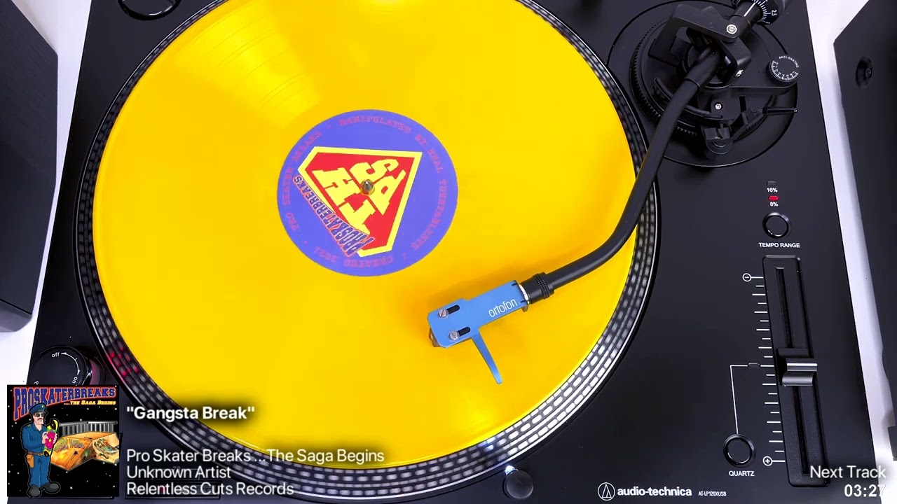 Pro Skater Breaks ...The Saga Begins: Side A | Vinyl Rip (Relentless Cuts Records)