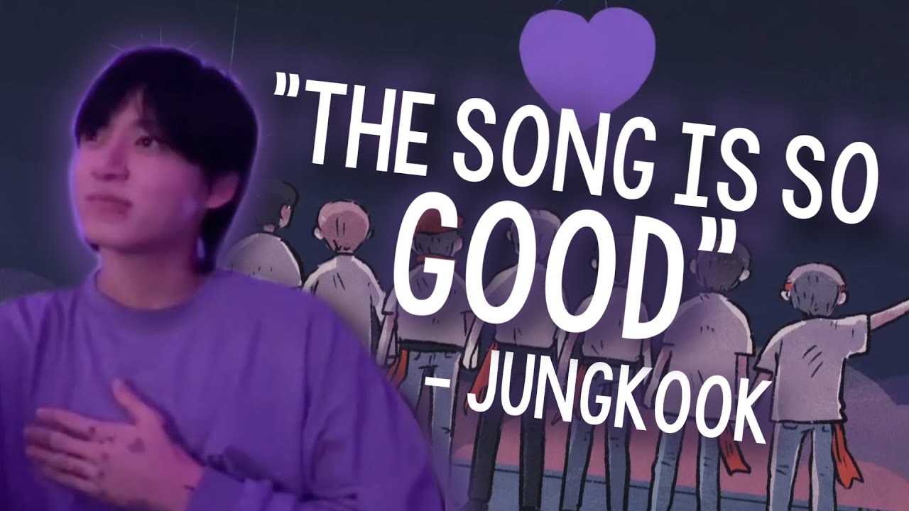 Jungkook&rsquo;s full reaction to our 2020 Global ARMY Song &ldquo;7 Reasons&rdquo; (English Version)