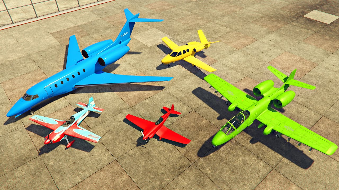 GTA V PLANES PS5 PRO GAMEPLAY! (NO COMMENTARY)