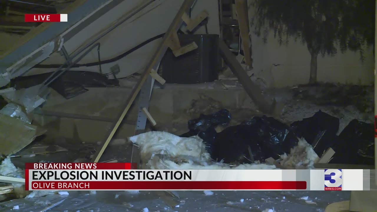Gas device caused explosion at Olive Branch healthcare facility