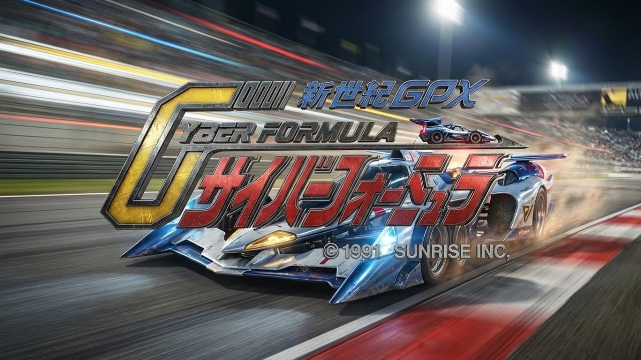 閃電霹靂車-AI 電影版，重回動畫電視版最經典的時刻 #yes100 #aishorts #新世紀gpxサイバーフォーミュラ 