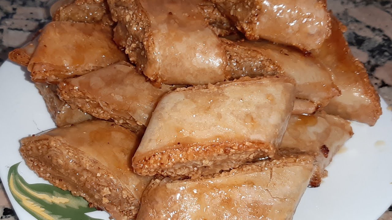 بقلاوة تطوانية هشيشة ولذيذة👌🥐🍯