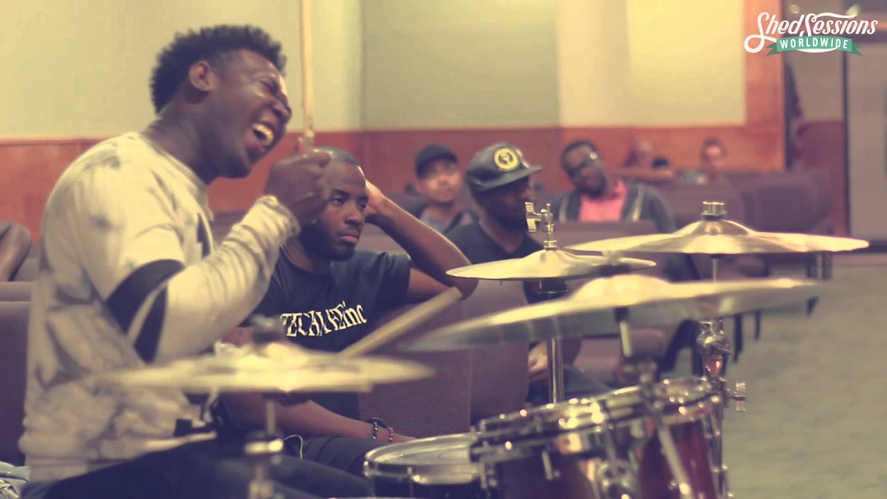 2 AM Shed! Shariq G Tucker and Darius Woodley II in Queens, New York.