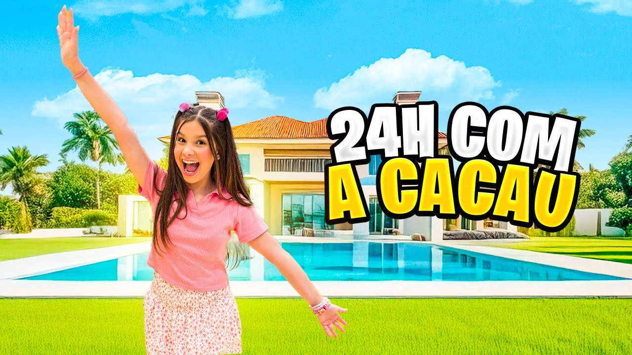 24 HORAS COM A CACAU ANTES DO ANIVERSÁRIO DELA!! *Rolou muita coisa