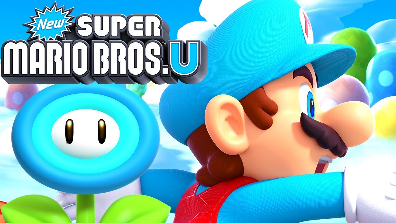 New Super Mario Bros. U Walkthrough Part 7 - Meringue Clouds 100%