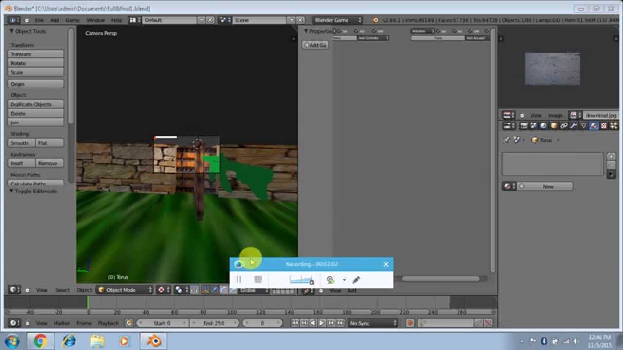 game made in Nepal (using Blender)