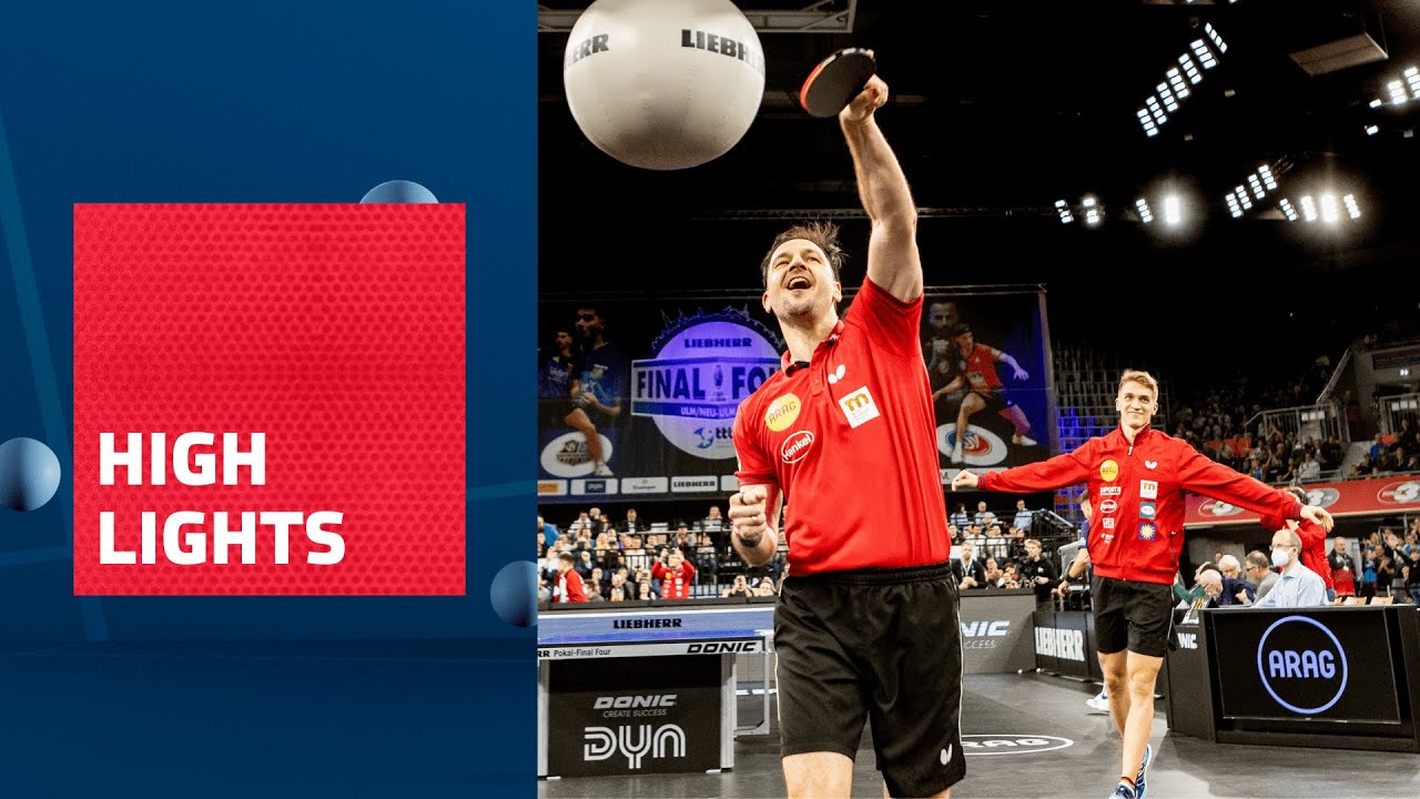 Highlights Pokal-Finale Timo Boll vs. Darko Jorgic