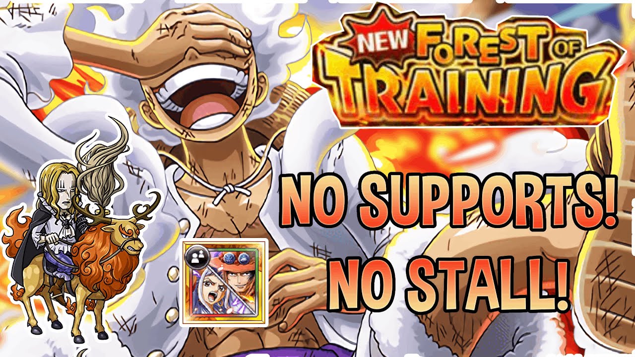 GEAR 5 & YAMATO/ACE DREAM TEAM! HAWKINS FOREST NO STALL & NO SUPPORTS! [OPTC | トレクル]