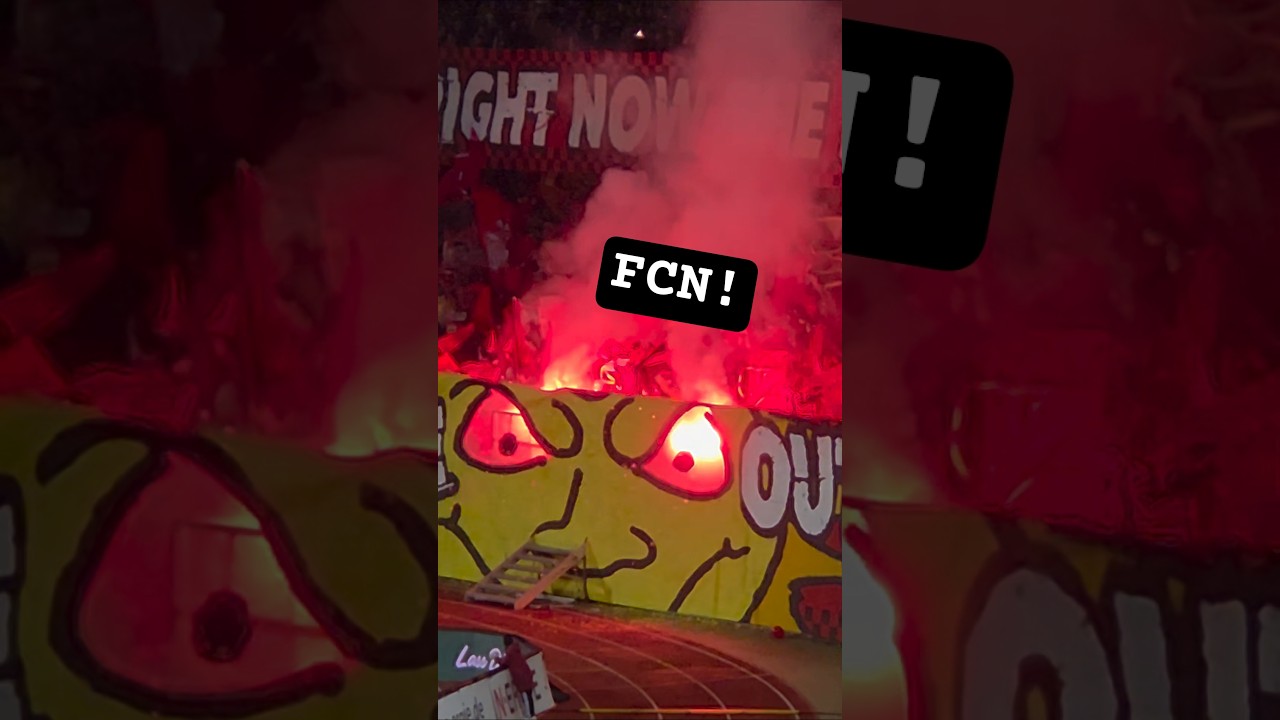 Stabile Choreo der Glubb-Fans! 🔥👌 #FCN #choreo #Ultras #KSC #N&uuml;rnberg #glubb