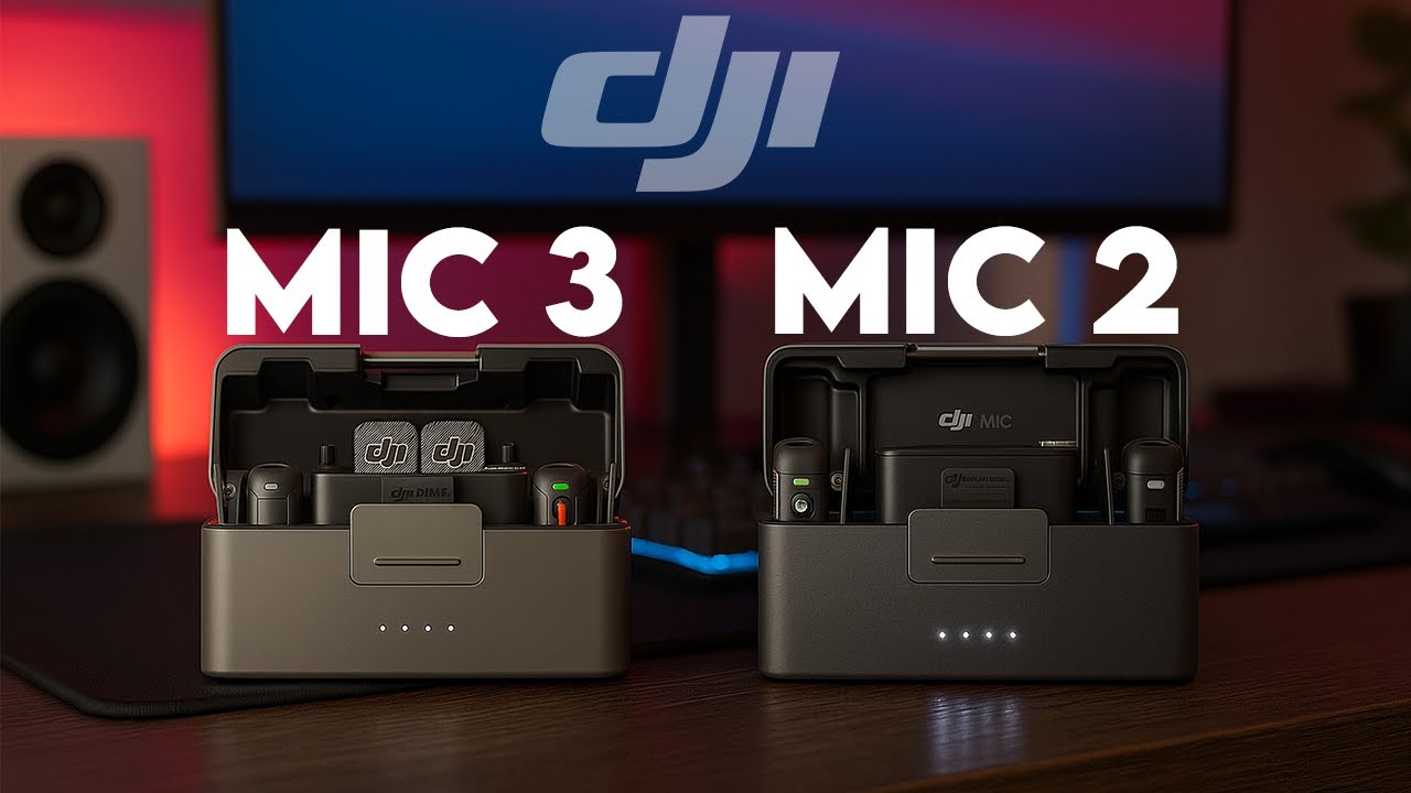 DJI Mic 3 против Mic 2 — что нового?