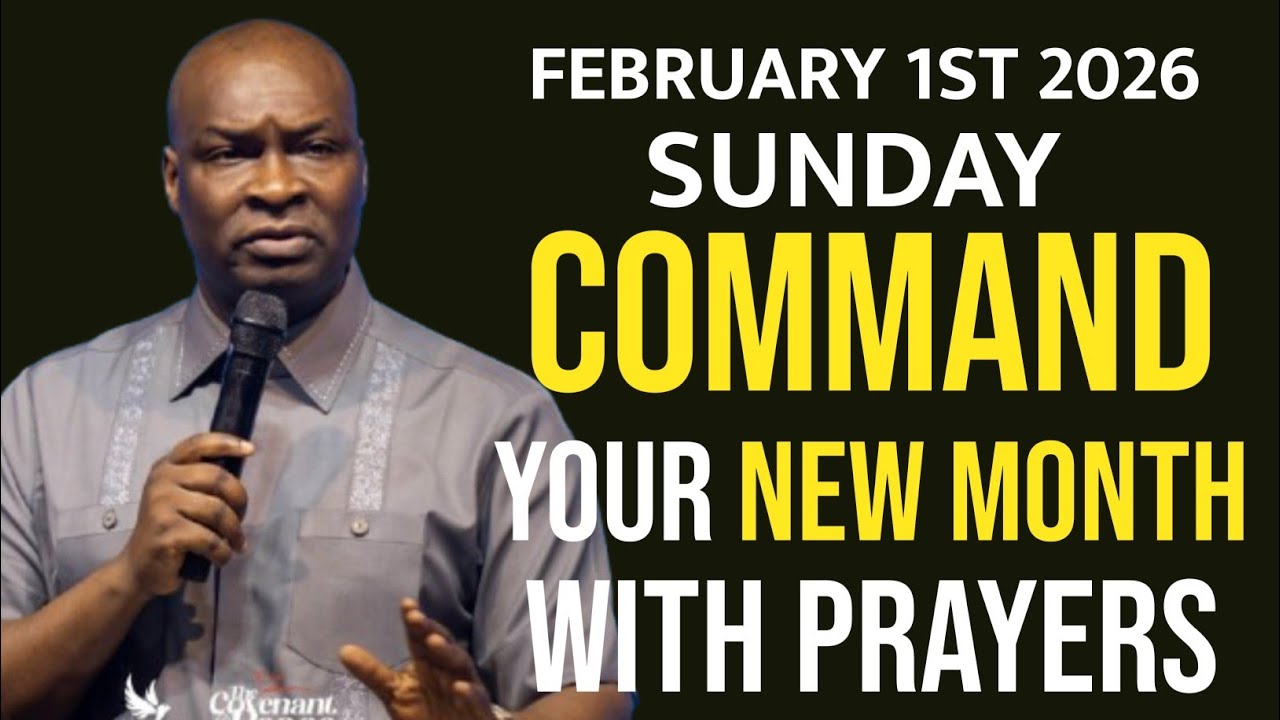[SUNDAY 1ST FEBRUARY, 2026]SPEAK INTO YOUR NEW MONTH BEFORE THE ENEMY DOES-APOSTLE JOSHUA SELMAN