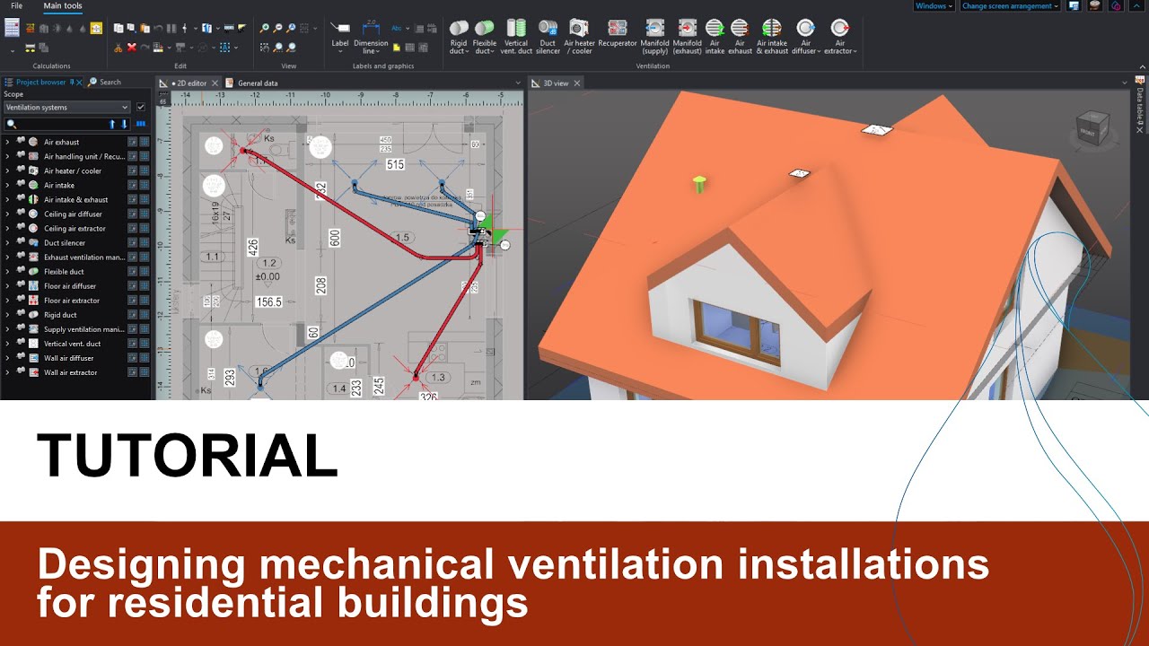 NEW! InstalSystem 5.5 - mechanical ventilation for residential buildings