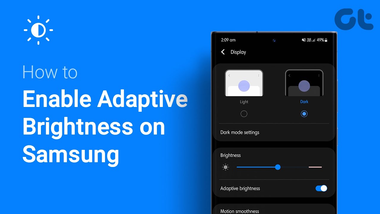 How to Enable Adaptive Brightness on Samsung | What is Adaptive Brightness on Samsung?