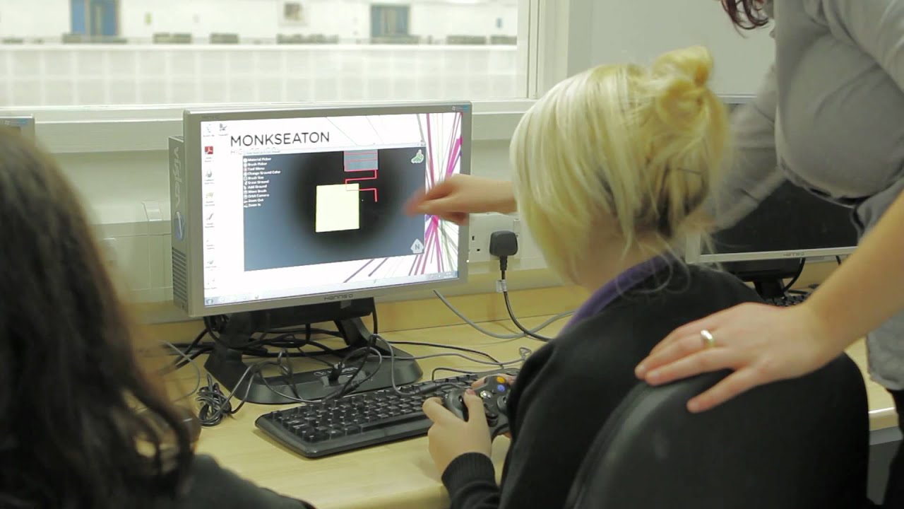 A Year 9 ICT lesson at Monkseaton