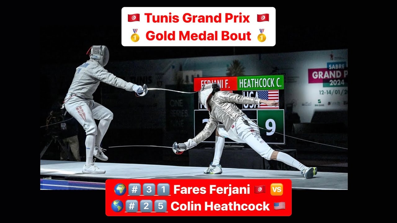 Tunis Grand Prix 2024 SMS - GOLD - Fares Ferjani TUN v Colin Heathcock USA