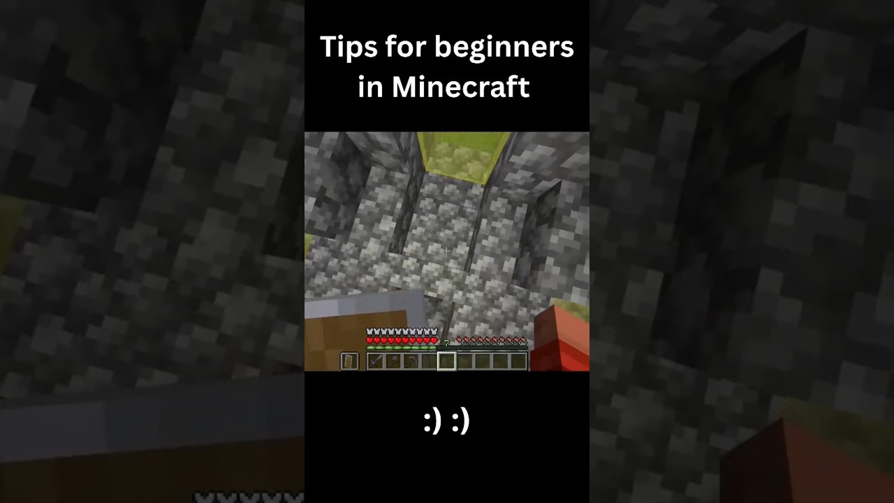 Tips for beginner's in Minecraft 😊😊  #minecraft #tips #gaming #shorts