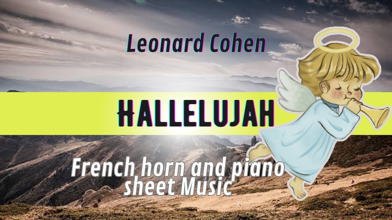 Hallelujah - French horn and piano sheet music
