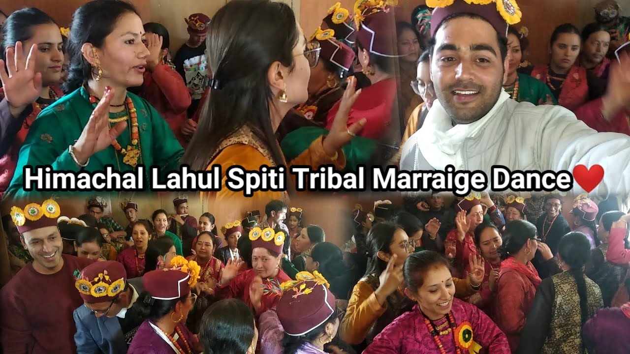 Himachali Lahul-Spiti Tribal Marriage Dance❤️वाह मजा आ गया 👌Pahadi zindabaad