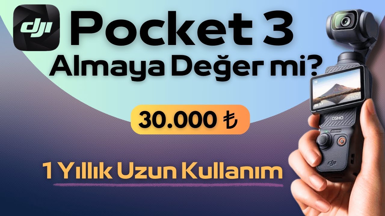 Pocket 3 Parasını Hak ediyor mu? | 1 Yıllık Kullanım Tecrübelerim |#dji #pocket3 #camera