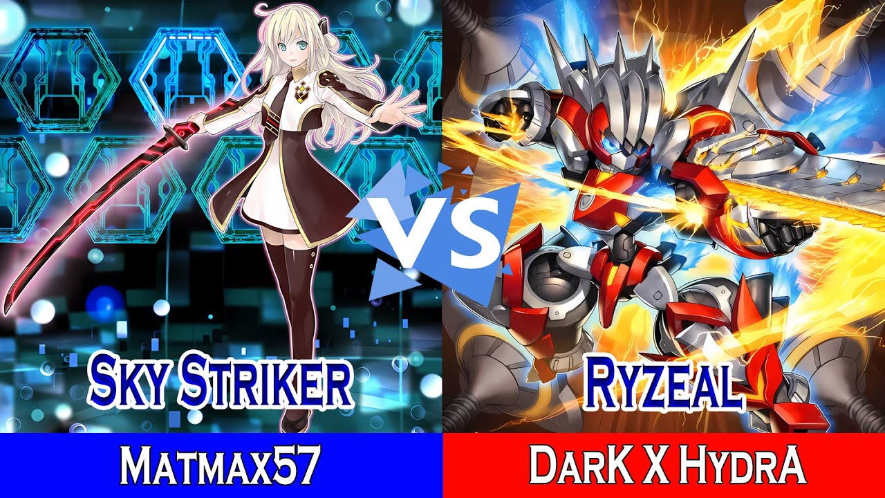 Sky Striker Vs Ryzeal Fiendsmith || Matmax57 Vs DarK X HydrA || High Rated - Dueling Book