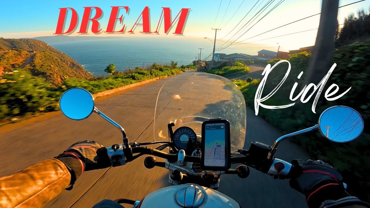 POV Riding Through Chile on Royal Enfield Super Meteor 650